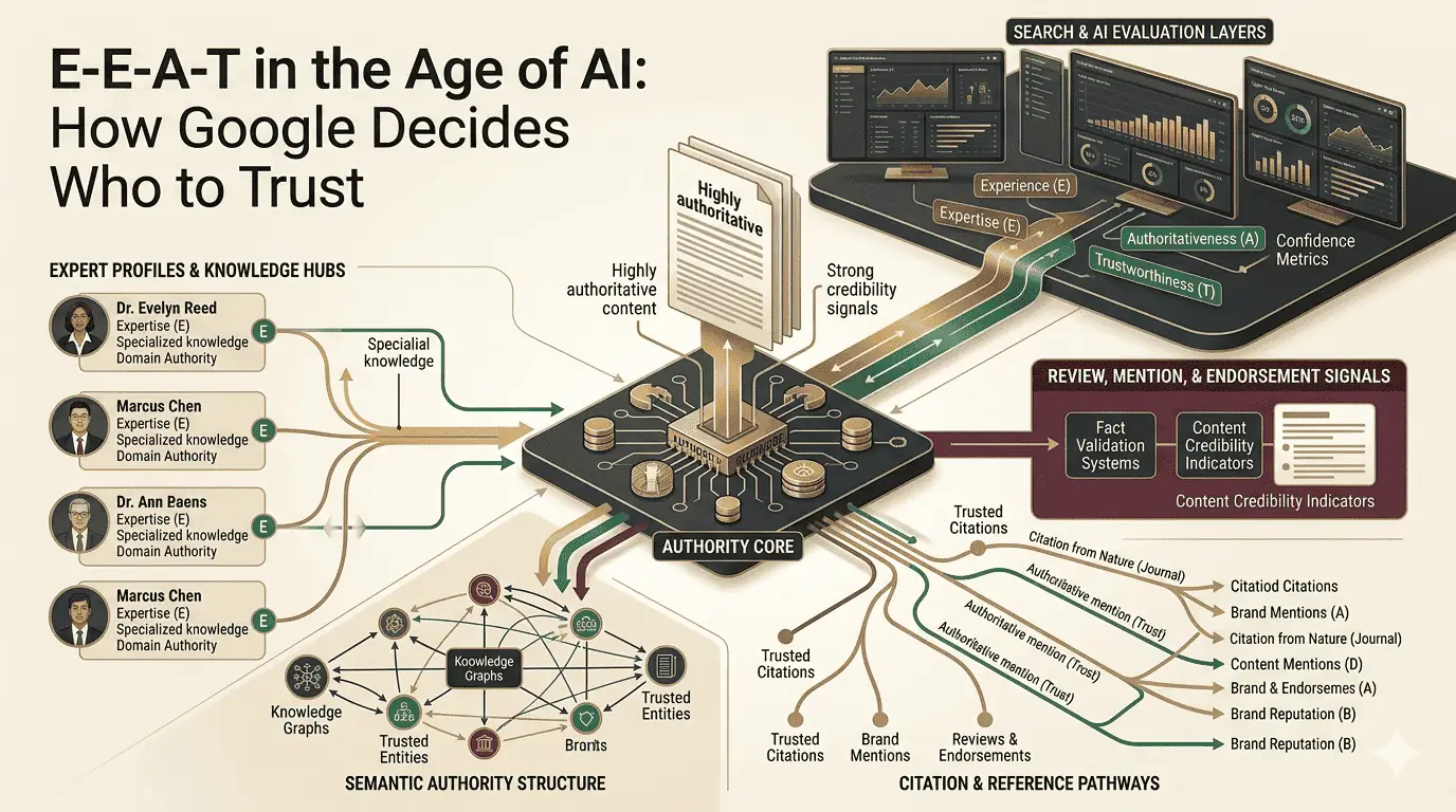 E-E-A-T in the Age of AI: How Google Decides Who to Trust
