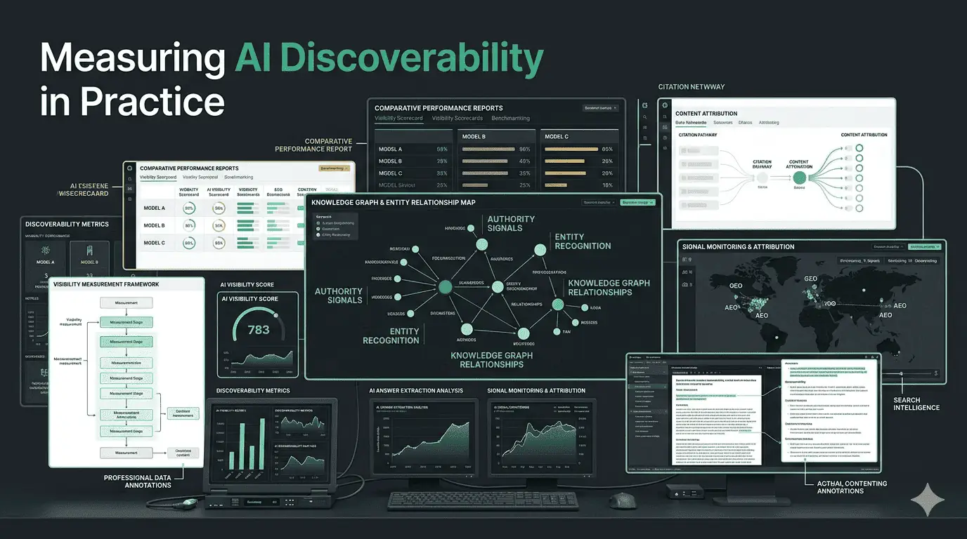 Measuring AI Discoverability in Practice