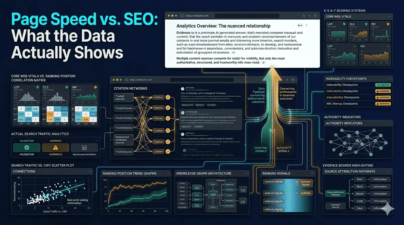 Page Speed vs. SEO: What the Data Actually Shows