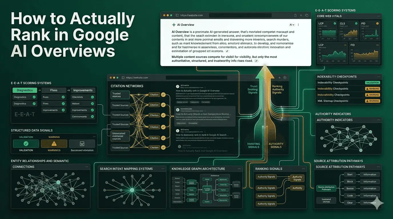 How to Actually Rank in Google AI Overviews
